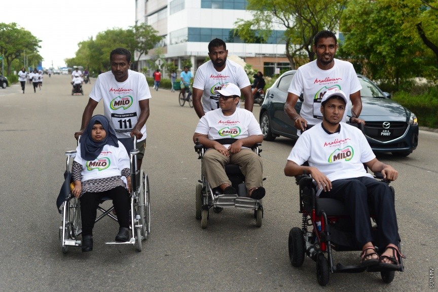 20 މެއި 2017: މައިލޯ 5K ޓީމް ރަން ގެ ތެރެއިން---ސަން ފޮޓޯ/ މުހައްމަދު އަފްރާހް