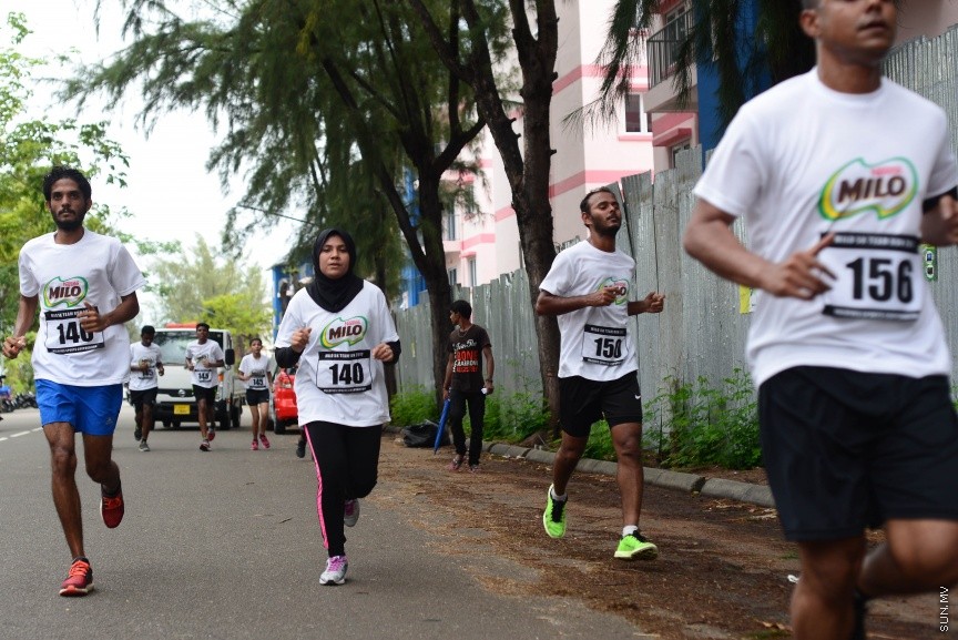 20 މެއި 2017: މައިލޯ 5K ޓީމް ރަން ގެ ތެރެއިން---ސަން ފޮޓޯ/ މުހައްމަދު އަފްރާހް
