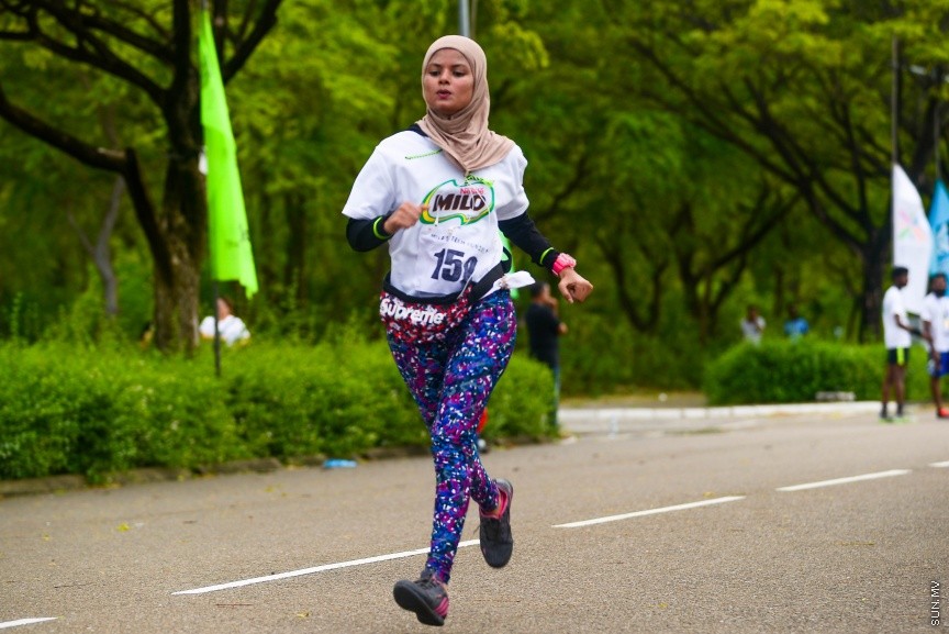 20 މެއި 2017: މައިލޯ 5K ޓީމް ރަން ގެ ތެރެއިން---ސަން ފޮޓޯ/ މުހައްމަދު އަފްރާހް