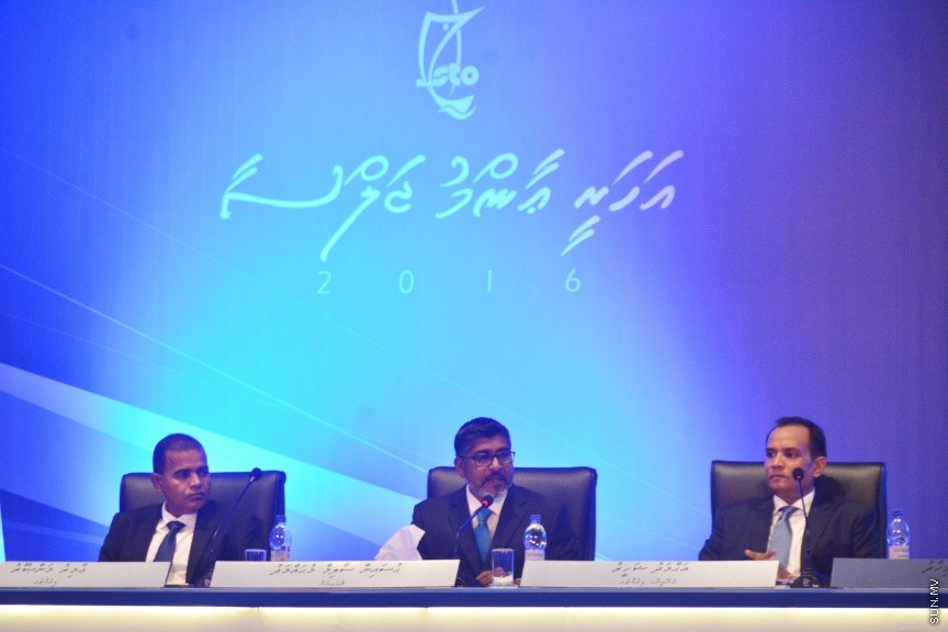މޭ 30، 2017: އެސްޓީއޯގެ 2016ވަނަ އަހަރުގެ އަހަރީ އާންމު ޖަލްސާގެ ތެރެއިން -- ސަން ފޮޓޯ/ ފަޔާޒު މޫސާ
