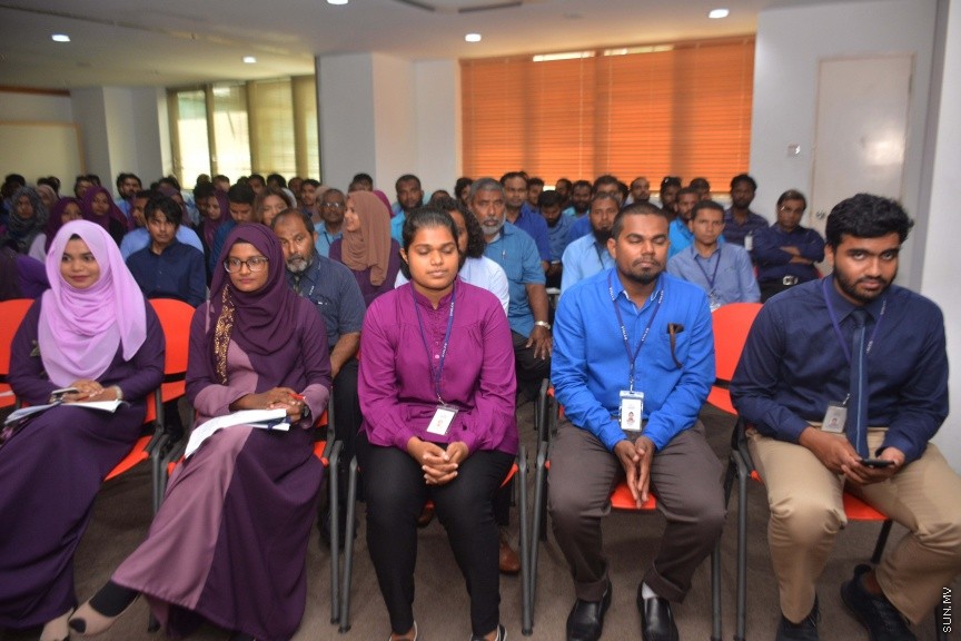 ސްޓެލްކޯ އަށް 20އަހަރު ފުރުމާއި އަދި ކަރަންޓު ދެމުން އަންނަތާ 67އަހަރު ފުރުން ފާހަގަކުރުމުގެ ގޮތުން ބޭއްވި ޖަލްސާގެ ތެރެއިން -- ސަން ފޮޓޯ/ ފަޔާޒު މޫސާ