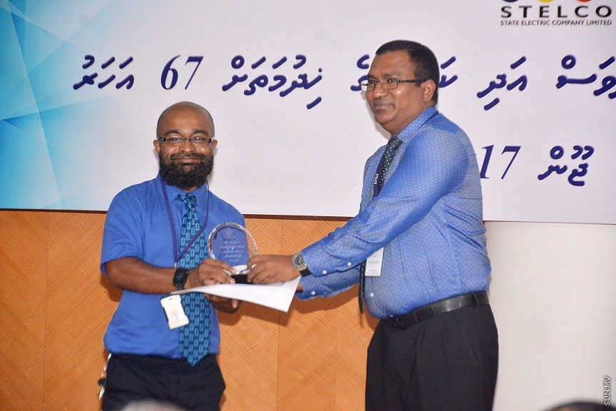 ސްޓެލްކޯ އަށް 20އަހަރު ފުރުމާއި އަދި ކަރަންޓު ދެމުން އަންނަތާ 67އަހަރު ފުރުން ފާހަގަކުރުމުގެ ގޮތުން ބޭއްވި ޖަލްސާގެ ތެރެއިން -- ސަން ފޮޓޯ/ ފަޔާޒު މޫސާ