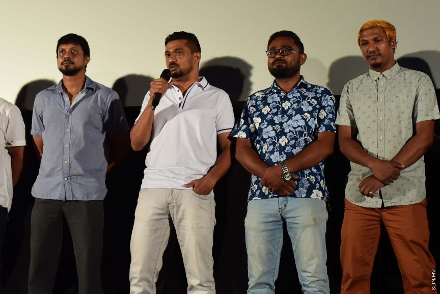 ނޯޓީ ފޯޓީ ގެ ޓުރެއިލަރ އަދި ޕޯސްޓަރު ރިލީސްކުރުން---ސަން ފޮޓޯ/ މުހައްމަދު އަފްރާހް
