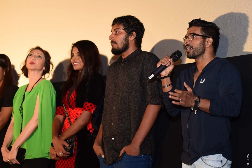 ނޯޓީ ފޯޓީ ގެ ޓުރެއިލަރ އަދި ޕޯސްޓަރު ރިލީސްކުރުން---ސަން ފޮޓޯ/ މުހައްމަދު އަފްރާހް