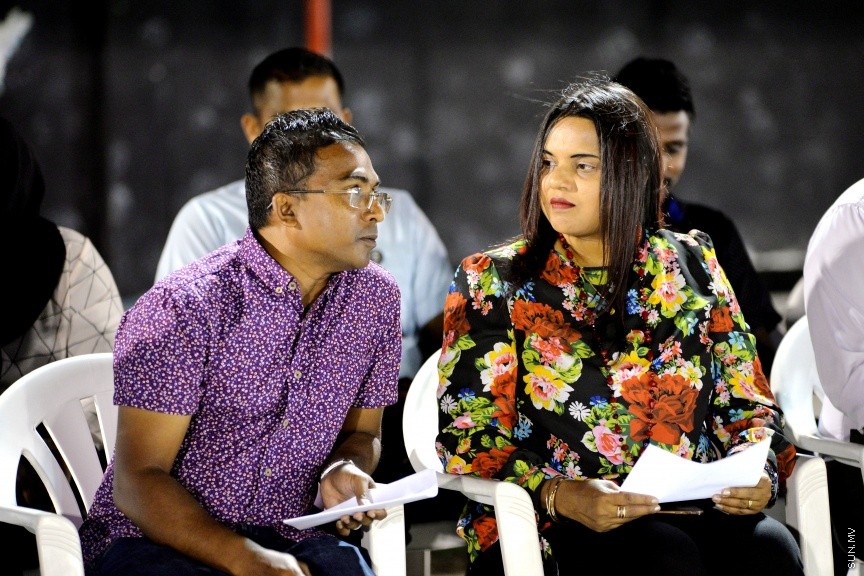 11 އޯގަސްޓް 2017: އެމްއެންޔޫއެސްޔޫ އިން އިންތިޒާމްކޮށްގެން ބާއްވާ ފަސްވަނަ އެމްއެންޔޫއެސްޔޫ ފުޓްސަލް ފިއެސްޓާ ފުށުން -- ސަން ފޮޓޯ/ ފަޔާޒު މޫސާ