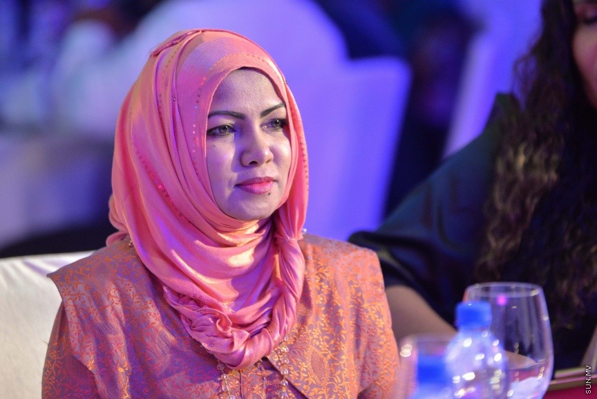14 ސެޕްޓެމްބަރ 2017: ވިމެން އިން މެނޭޖްމަންޓްގެ ރާއްޖޭގެ ގޮފި އިފްތިތާހު ކުރުމަށް މިރޭ ހޮޓަލް ޖެންގައި ބޭއްވި ރަސްމިއްޔާތުގެ ތެރެއިން---ސަން ފޮޓޯ/ މުހައްމަދު އަފްރާހް 