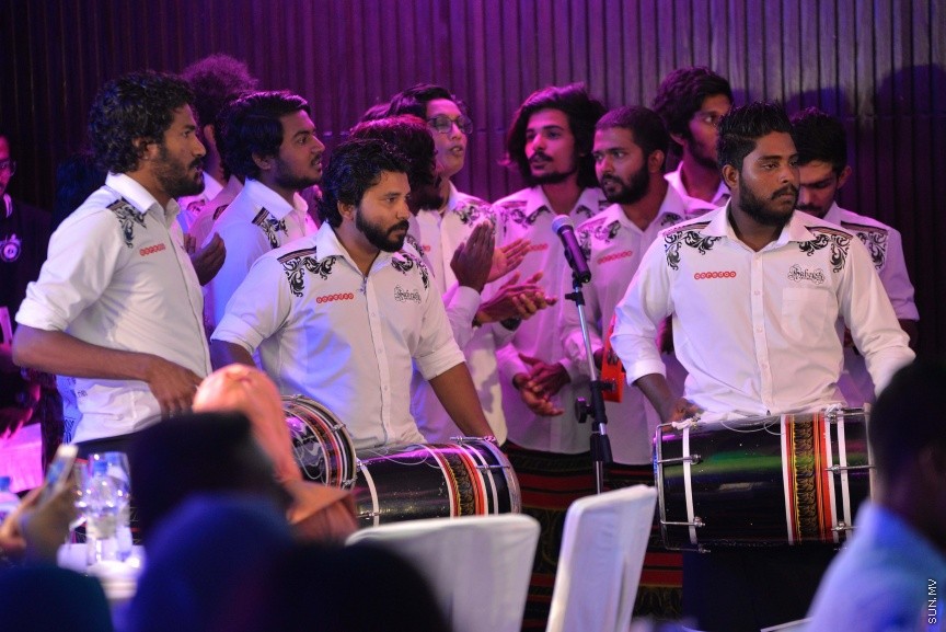14 ސެޕްޓެމްބަރ 2017: ވިމެން އިން މެނޭޖްމަންޓްގެ ރާއްޖޭގެ ގޮފި އިފްތިތާހު ކުރުމަށް މިރޭ ހޮޓަލް ޖެންގައި ބޭއްވި ރަސްމިއްޔާތުގެ ތެރެއިން---ސަން ފޮޓޯ/ މުހައްމަދު އަފްރާހް 