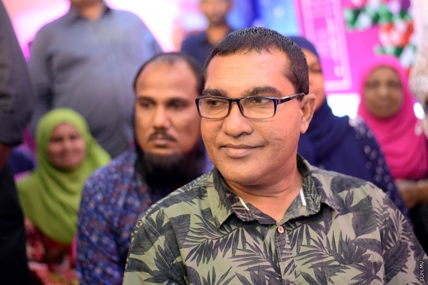 އޮކްޓޯބަރ 30، 2017: "ފިޔާތޮށި ޖަގަހަ"އިގެ ނަމުގައި ޕްރޮގްރެސިވް ޕާޓީ އޮފް މޯލްޑިވްސް އިން މާފަންނުގައި ކެމްޕެއިން ޖަގަހައެއް ހުޅުވުމަށް ބޭއްވި ހަފްލާގެ ތެރެއިން -- ސަން ފޮޓޯ/ ފަޔާޒު މޫސާ
