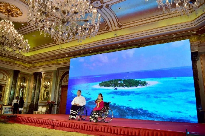 ދިވެހިރާއްޖެއާއި ޗައިނާއާ ދެމެދު ސިޔާސީ ގުޅުން ޤާއިމްކުރިތާ 45 އަހަރު ފުރުން ޗައިނާގައި ފާހަގަކުރުން -- ފޮޓޯ/ ރައީސް އޮފީސް