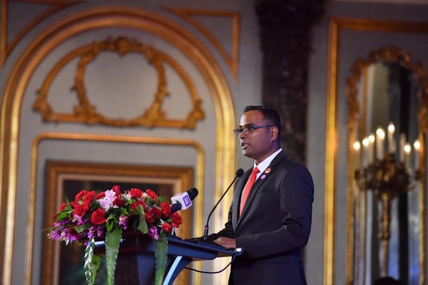 ދިވެހިރާއްޖެއާއި ޗައިނާއާ ދެމެދު ސިޔާސީ ގުޅުން ޤާއިމްކުރިތާ 45 އަހަރު ފުރުން ޗައިނާގައި ފާހަގަކުރުން -- ފޮޓޯ/ ރައީސް އޮފީސް