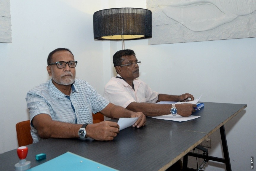މޯލްޑިވްސް ވޮލީބޯލް ވެޓަރެންސްގެ ފުރަތަމަ އާންމު ޖަލްސާގެ ތެރެއިން---ސަން ފޮޓޯ/ މުހައްމަދު އަފްރާހް 
