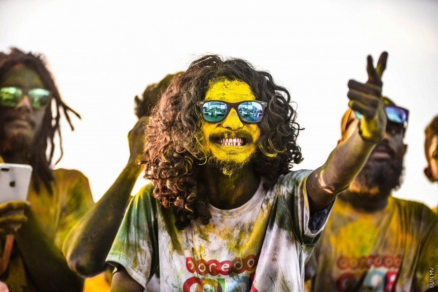 ޑިސެމްބަރ 8، 2017: އުރީދޫއިން ޔުނިކްސް ސްޕޯޓްސްއާ ގުޅިގެން ހުޅުމާލޭގައި ބޭއްވި ކުލަގަދަ އިވެންޓް "ކަލާ ރަން"ގެ ތެރެއިން -- ސަން ފޮޓޯ/ ފަޔާޒު މޫސާ
