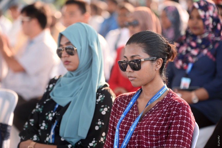 ޖެނުއަރީ 29، 2018: ވެލާނާ އިންޓަނޭޝަނަލް އެއާޕޯޓު ތަރައްގީ ކުރުމަށް ހިންގާ މަޝްރޫއުގެ ތެރޭގައި ހިމެނޭ އާ ސީޕްލޭން ޓާމިނަލްގެ އަމަލީ މަސައްކަތް ފަށުން -- ސަން ފޮޓޯ/ ފަޔާޒު މޫސާ