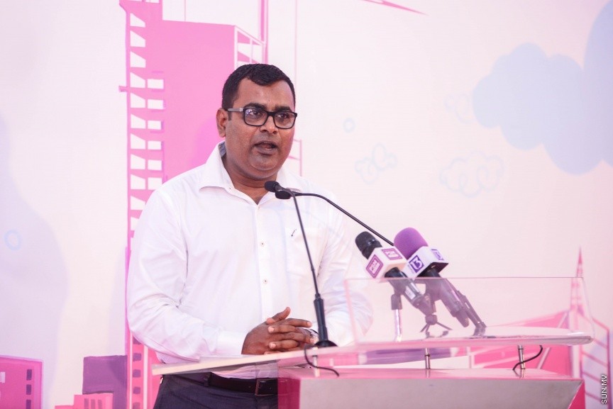 ޖެނުއަރީ 29، 2018: ޕީޕީއެމްގެ ރުމާލު 2 ޖަގަހައިގައި  ބޭއްވި ޖަލްސާގެ ތެރެއިން: މި ޖަލްސާގައި ރައީސް ޔާމީންވެސް ބައިވެރި ވެ ވަޑައިގެންނެވި -- ސަން ފޮޓޯ/ ފަޔާޒު މޫސާ 