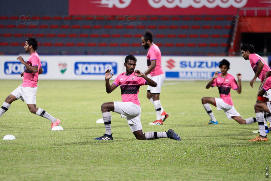  12 ފެބްރުއަރީ 2018: އޭއެފްސީ ކަޕް ކޮލިފައިން، ފުރަތަމަ ލެގަށް ޓީސީ ފަރިތަކުރުން: 
ރާއްޖޭގެ ޓީސީ ސްޕޯޓްސް ކްލަބާއި އިންޑީއާގެ ބެންގަލޫރު އެފްސީ ވާދަކުރާ އޭއެފްސީ ކަޕު ކޮލިފައިން ފުރަތަމަ ލެގު އޮންނާނި މާދަމާ ރޭ ގައުމީ ފުޓުބޯޅަ ދަނޑުގައި---ސަން ފޮޓޯ/ މުހައްމަދު އަފްރާހް 