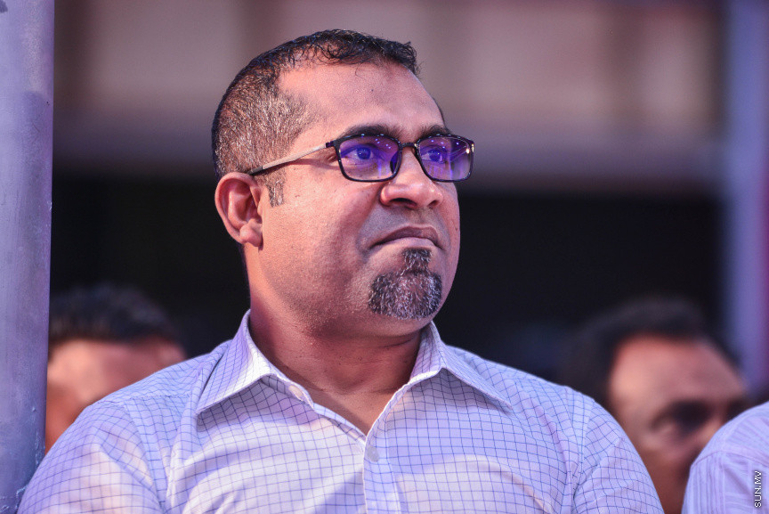 ފެބްރުއަރީ 20، 2018: ޕީޕީއެމް އިން "ރުމާލު 2" ޖަގަހައިގައި ބޭއްވި ޖަލްސާގެ ތެރެއިން -- ސަން ފޮޓޯ/ ފަޔާޒު މޫސާ