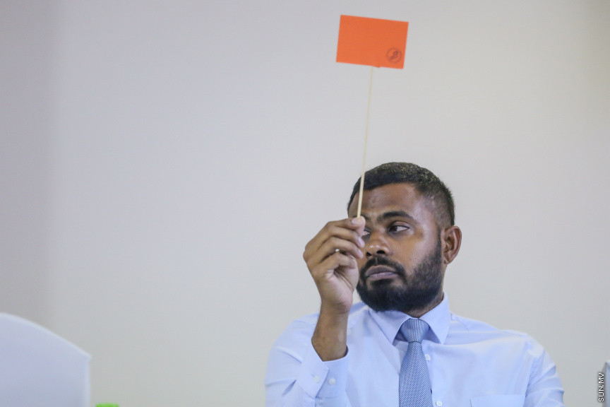 މާޗް 18، 2018: ކެއާރ ސޮސައިޓީގެ އަހަރީ އާންމު ޖަލްސާގެ ތެރެއިން -- ސަން ފޮޓޯ/ ފަޔާޒު މޫސާ