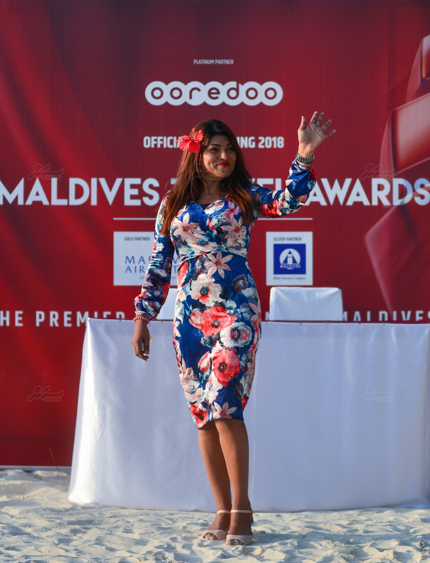 މަޓާޓޯ މޯލްޑިވްސް ޓްރެވަލް އެވޯޑްސް 2018 ލޯންޗުކުރުމަށް ކޮކޯ ބޮޑު ހިތި ރިސޯޓުގައި ބޭއްވި ރަސްމިއްޔާތުގެ ތެރެއިން: މިއަހަރުގެ އެވޯޑްސްގެ އޮންލައިން މީޑިއާ ޕާޓްނަރަކީ ސަން އޮންލައިން -- ސަން ފޮޓޯ/ މުހައްމަދު އަފްރާހް