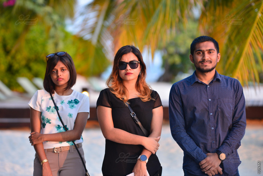 މަޓާޓޯ މޯލްޑިވްސް ޓްރެވަލް އެވޯޑްސް 2018 ލޯންޗުކުރުމަށް ކޮކޯ ބޮޑު ހިތި ރިސޯޓުގައި ބޭއްވި ރަސްމިއްޔާތުގެ ތެރެއިން: މިއަހަރުގެ އެވޯޑްސްގެ އޮންލައިން މީޑިއާ ޕާޓްނަރަކީ ސަން އޮންލައިން -- ސަން ފޮޓޯ/ މުހައްމަދު އަފްރާހް