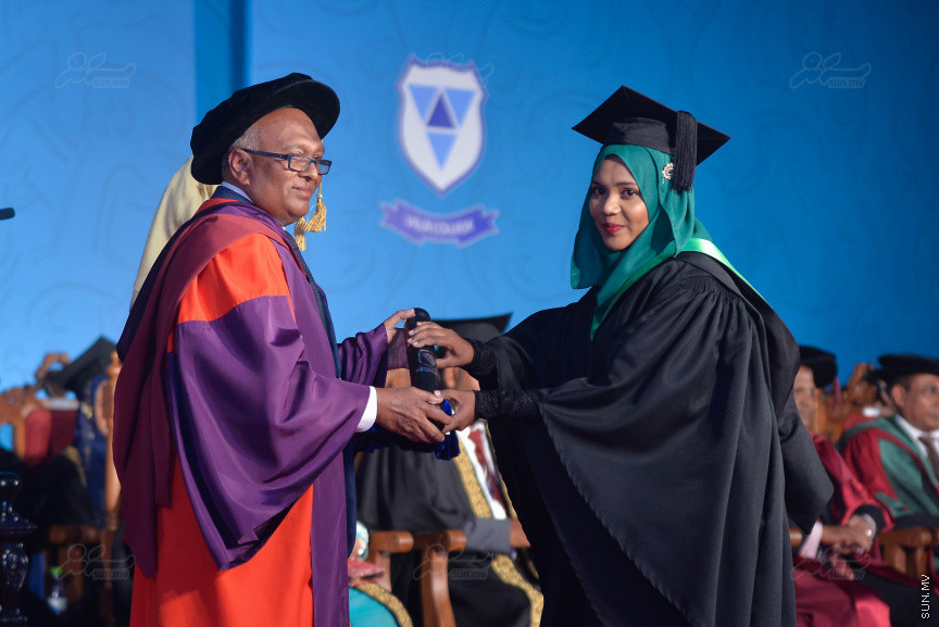 ވިލާކޮލެޖުގެ ދަސްވެނިވުމުގެ ރަސްމިއްޔާތުގެ ތެރެއިން---ސަން ފޮޓޯ/ މުހައްމަދު އަފްރާހް 