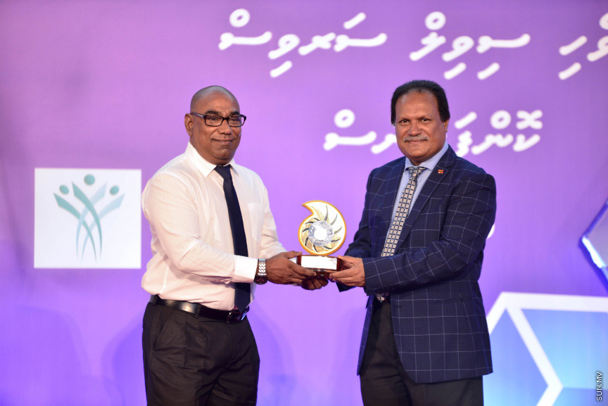 މާޗް 14، 2018: ސިވިލް ސާވިސް ކޮންފަރެންސް ފެށުމަށް ދަރުބާރުގޭގައި ބޭއްވި ރަސްމިއްޔާތުގެ ތެރެއިން -- ސަން ފޮޓޯ/ ފަޔާޒު މޫސާ