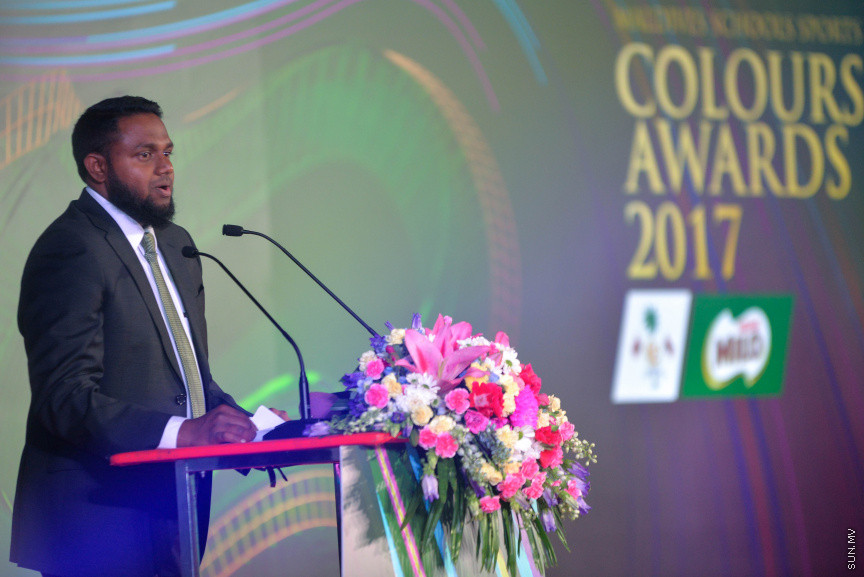 ކުޅިވަރުގައި ކާމިޔާބު ހޯދަމުން އަންނަ ދަރިވަރުންނަށް ހާއްސަކޮށްފައިވާ މައިލޯ ކަލާސް އެވޯޑު ހަފުލާގެ ތެރެއިން--ސަން ފޮޓޯ/ މުހައްމަދު އަފްރާހް 