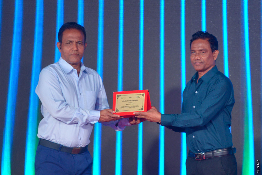 އެމްޑަބްލިއުއެސްސީގެ 23 ވަނަ  އަހަރީ ދުވަސް ފާހަގަ ކުރުމުގެ ގޮތުން ބޭއްވި ރަސްމިއްޔާތުގެ ތެރެއިން---ސަން ފޮޓޯ/ މުހައްމަދު އަފްރާހް 