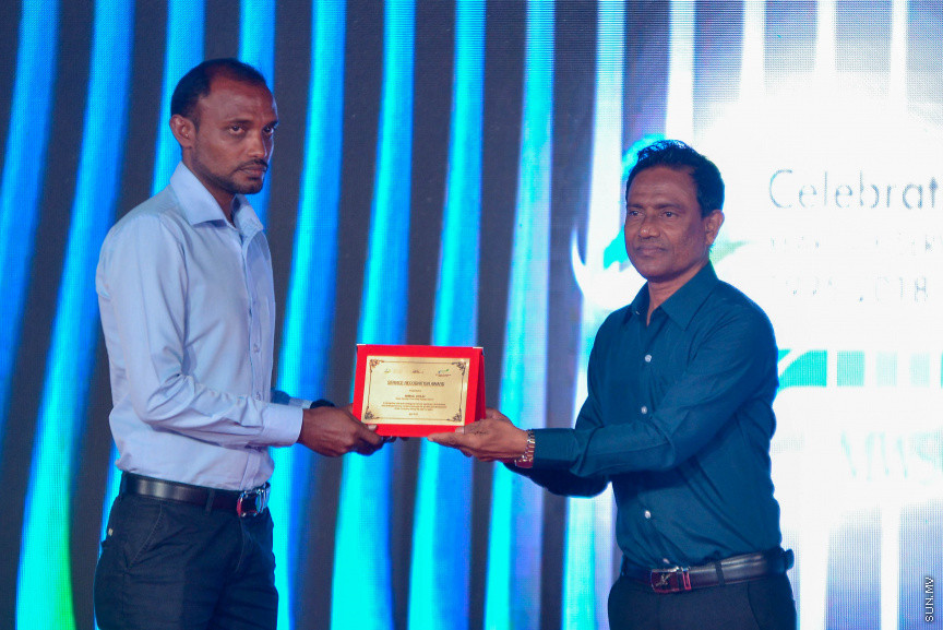 އެމްޑަބްލިއުއެސްސީގެ 23 ވަނަ  އަހަރީ ދުވަސް ފާހަގަ ކުރުމުގެ ގޮތުން ބޭއްވި ރަސްމިއްޔާތުގެ ތެރެއިން---ސަން ފޮޓޯ/ މުހައްމަދު އަފްރާހް 