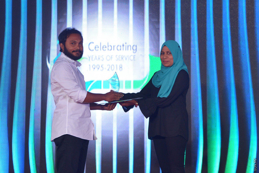 އެމްޑަބްލިއުއެސްސީގެ 23 ވަނަ  އަހަރީ ދުވަސް ފާހަގަ ކުރުމުގެ ގޮތުން ބޭއްވި ރަސްމިއްޔާތުގެ ތެރެއިން---ސަން ފޮޓޯ/ މުހައްމަދު އަފްރާހް 