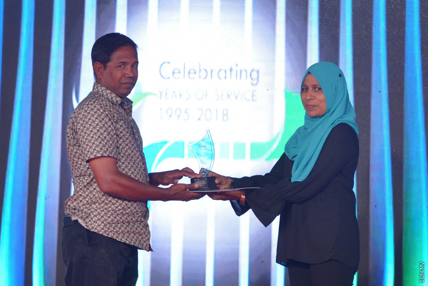 އެމްޑަބްލިއުއެސްސީގެ 23 ވަނަ  އަހަރީ ދުވަސް ފާހަގަ ކުރުމުގެ ގޮތުން ބޭއްވި ރަސްމިއްޔާތުގެ ތެރެއިން---ސަން ފޮޓޯ/ މުހައްމަދު އަފްރާހް 