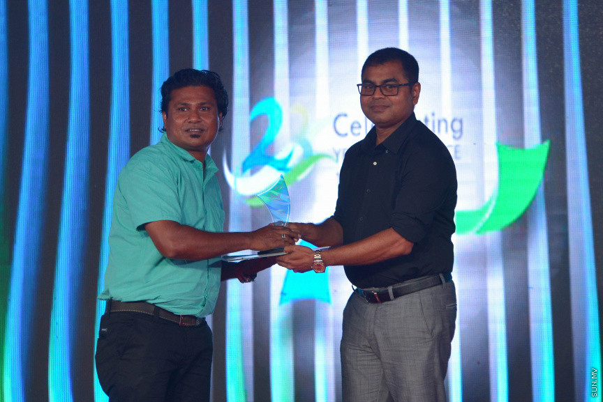 އެމްޑަބްލިއުއެސްސީގެ 23 ވަނަ  އަހަރީ ދުވަސް ފާހަގަ ކުރުމުގެ ގޮތުން ބޭއްވި ރަސްމިއްޔާތުގެ ތެރެއިން---ސަން ފޮޓޯ/ މުހައްމަދު އަފްރާހް 