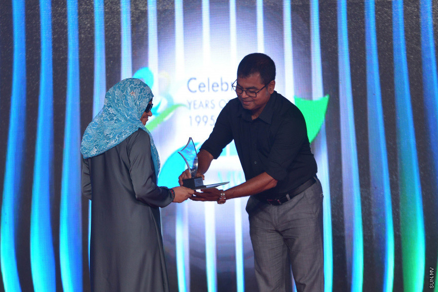 އެމްޑަބްލިއުއެސްސީގެ 23 ވަނަ  އަހަރީ ދުވަސް ފާހަގަ ކުރުމުގެ ގޮތުން ބޭއްވި ރަސްމިއްޔާތުގެ ތެރެއިން---ސަން ފޮޓޯ/ މުހައްމަދު އަފްރާހް 