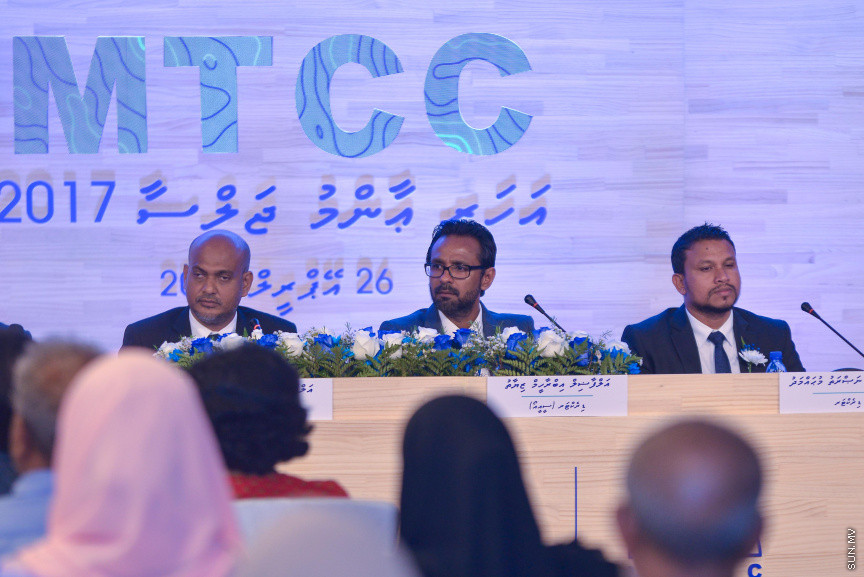 އެމްޓީސީސީގެ އަހަރީ އާންމު ޖަލްސާ ގެ ތެރެއިން---ސަން ފޮޓޯ/ މުހައްމަދު އަފްރާހް