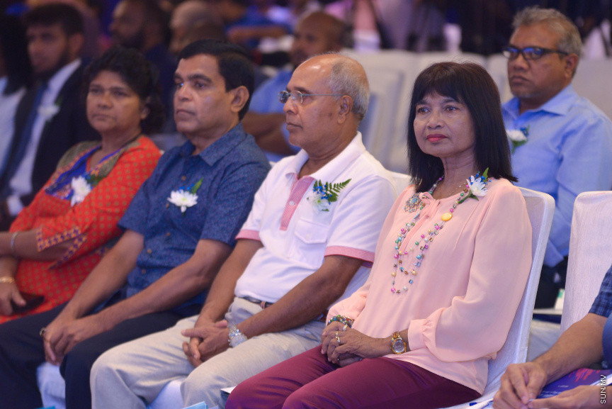 އެމްޓީސީސީގެ އަހަރީ އާންމު ޖަލްސާ ގެ ތެރެއިން---ސަން ފޮޓޯ/ މުހައްމަދު އަފްރާހް
