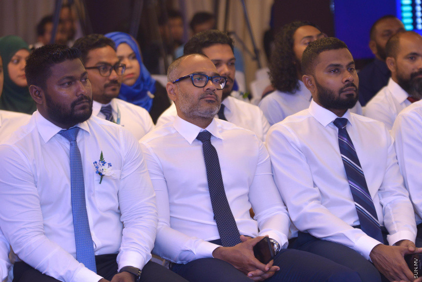 އެމްޓީސީސީގެ އަހަރީ އާންމު ޖަލްސާ ގެ ތެރެއިން---ސަން ފޮޓޯ/ މުހައްމަދު އަފްރާހް