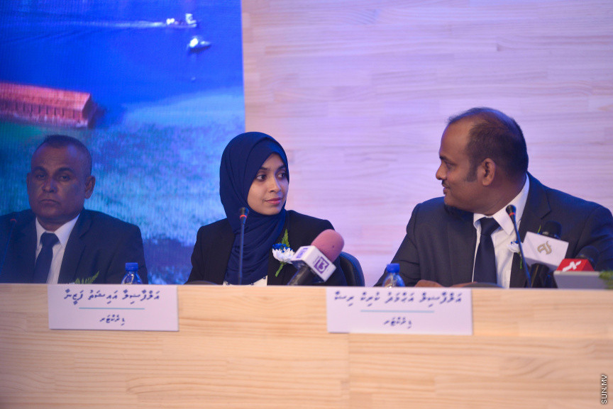 އެމްޓީސީސީގެ އަހަރީ އާންމު ޖަލްސާ ގެ ތެރެއިން---ސަން ފޮޓޯ/ މުހައްމަދު އަފްރާހް
