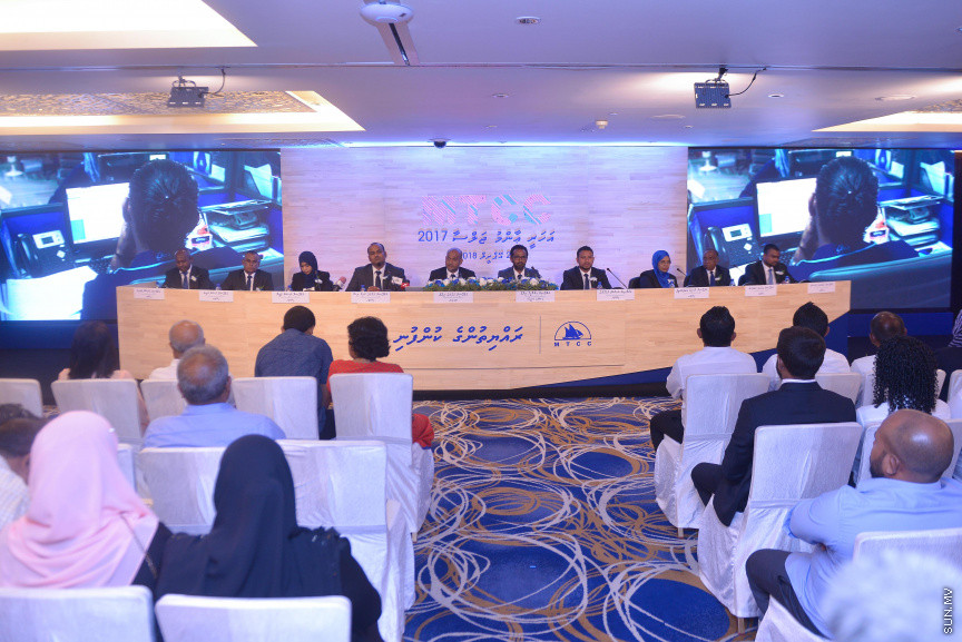 އެމްޓީސީސީގެ އަހަރީ އާންމު ޖަލްސާ ގެ ތެރެއިން---ސަން ފޮޓޯ/ މުހައްމަދު އަފްރާހް