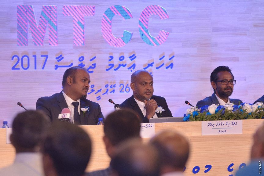 އެމްޓީސީސީގެ އަހަރީ އާންމު ޖަލްސާ ގެ ތެރެއިން---ސަން ފޮޓޯ/ މުހައްމަދު އަފްރާހްއެމްޓީސީސީގެ އަހަރީ އާންމު ޖަލްސާ ގެ ތެރެއިން---ސަން ފޮޓޯ/ މުހައްމަދު އަފްރާހް