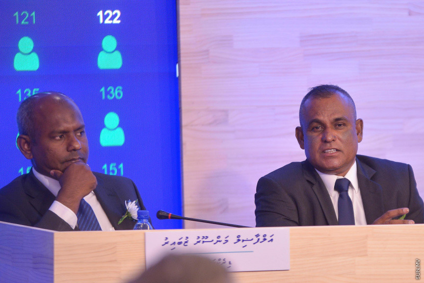 އެމްޓީސީސީގެ އަހަރީ އާންމު ޖަލްސާ ގެ ތެރެއިން---ސަން ފޮޓޯ/ މުހައްމަދު އަފްރާހްއެމްޓީސީސީގެ އަހަރީ އާންމު ޖަލްސާ ގެ ތެރެއިން---ސަން ފޮޓޯ/ މުހައްމަދު އަފްރާހް