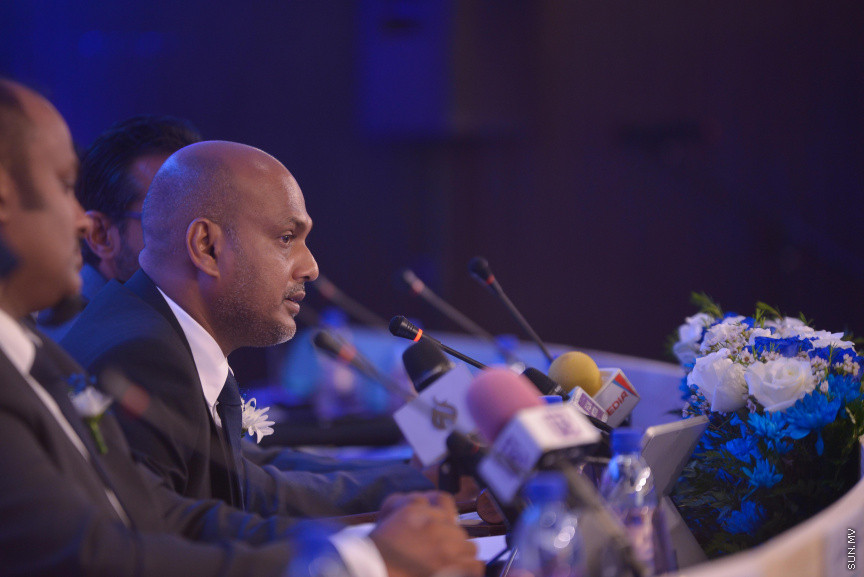 އެމްޓީސީސީގެ އަހަރީ އާންމު ޖަލްސާ ގެ ތެރެއިން---ސަން ފޮޓޯ/ މުހައްމަދު އަފްރާހްއެމްޓީސީސީގެ އަހަރީ އާންމު ޖަލްސާ ގެ ތެރެއިން---ސަން ފޮޓޯ/ މުހައްމަދު އަފްރާހް