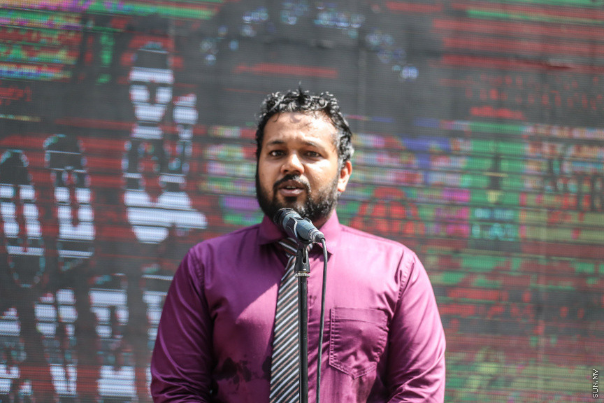 މެއި 3، 2018: ކާބޯތަކެތީގެ ދާއިރާއަށް އަމާޒުކޮށްގެން ހައިރައިޒުން އިންތިޒާމުކޮށްގެން ބާއްވާ ފުޑް އެންޑް ބެވަރޭޖެސް ޝޯ އާޓްގެލަރީގައި ފެށުން -- ސަން ފޮޓޯ/ ފަޔާޒު މޫސާ