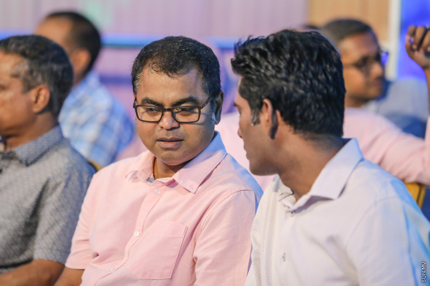 މެއި 8، 2018: އެމްޑަބްލިއުއެސްސީގެ ފެން އުފައްދާ މައި މަރުކަޒުގެ އިތުރުން، މާލޭގައި ފެން ފޯރުކޮށް ދިނުމަށްޓަކައި ފެން އުފައްދާ ދެވަނަ މަރުކަޒު، "އާރުއޯ އެނެކްސް އެކެއް" ހުޅުވުން -- ސަން ފޮޓޯ/ ފަޔާޒު މޫސާ