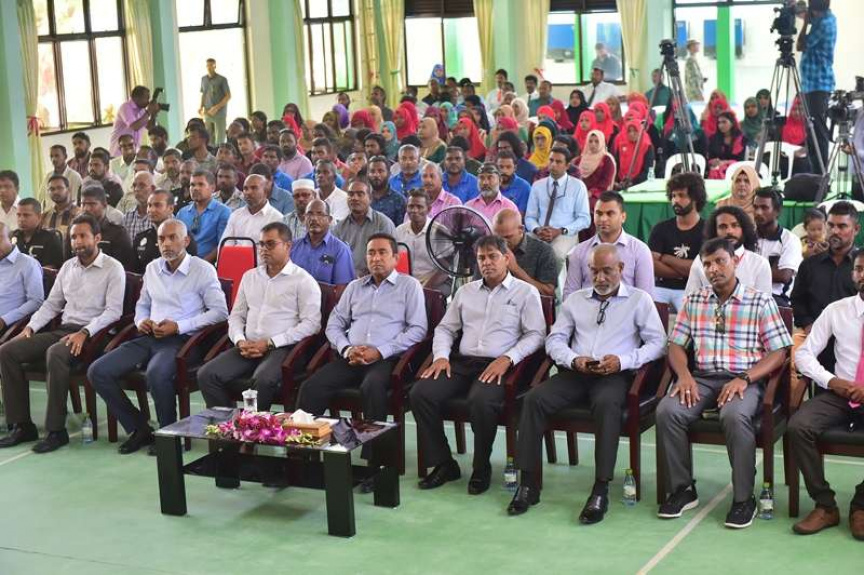 ރައީސުލްޖުމްހޫރިއްޔާ މާފުށީ ރައްޔިތުންނާ ބައްދަލުކުރެއްވުން--ފޮޓޯ/ ރައީސް އޮފީސް 
