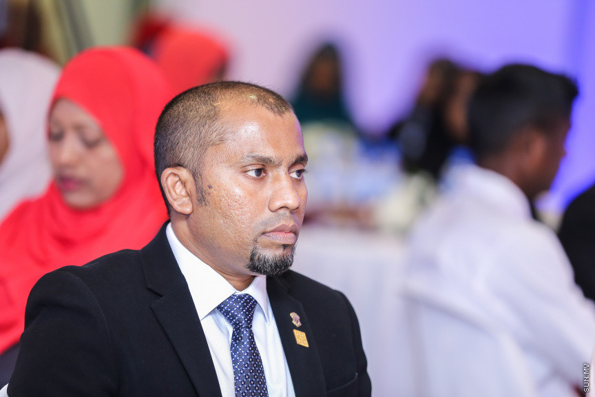 ޖުލައި 11، 2018: އެވިޑް ކޮލެޖުގެ "މާސްޓާސް އޮފް ޓީޗިންގްއިން އިންކްލޫސިވް އެންޑް ސްޕެޝަލް އެޑިއުކޭޝަން" ޕްރޮގްރާމް އިފްތިތާހްކުރުމަށް ބޭއްވި ރަސްމިއްޔާތުގެ ތެރެއިން -- ސަން ފޮޓޯ/ ފަޔާޒު މޫސާ