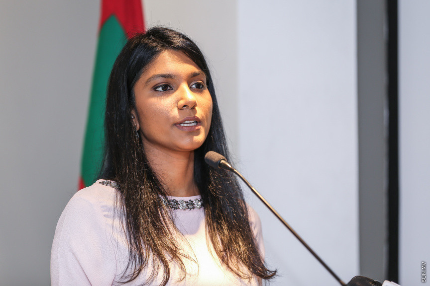ޖުލައި 11، 2018: އެވިޑް ކޮލެޖުގެ "މާސްޓާސް އޮފް ޓީޗިންގްއިން އިންކްލޫސިވް އެންޑް ސްޕެޝަލް އެޑިއުކޭޝަން" ޕްރޮގްރާމް އިފްތިތާހްކުރުމަށް ބޭއްވި ރަސްމިއްޔާތުގެ ތެރެއިން -- ސަން ފޮޓޯ/ ފަޔާޒު މޫސާ