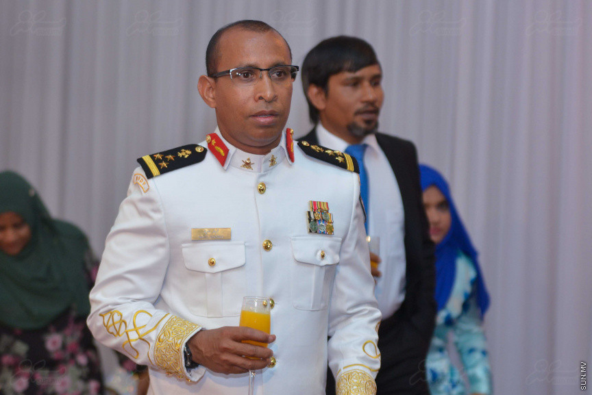 25 ޖުލައި 2018: ދިވެހި ރާއްޖޭގެ 53 ވަނަ މިނިވަންދުވަހުގެ ރަސްމީ ބައްދަލުވުމުގެ ތެރެއިން---ސަން ފޮޓޯ/ މުހައްމަދު އަފްރާހް