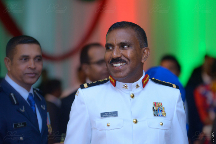 25 ޖުލައި 2018: ދިވެހި ރާއްޖޭގެ 53 ވަނަ މިނިވަންދުވަހުގެ ރަސްމީ ބައްދަލުވުމުގެ ތެރެއިން---ސަން ފޮޓޯ/ މުހައްމަދު އަފްރާހް