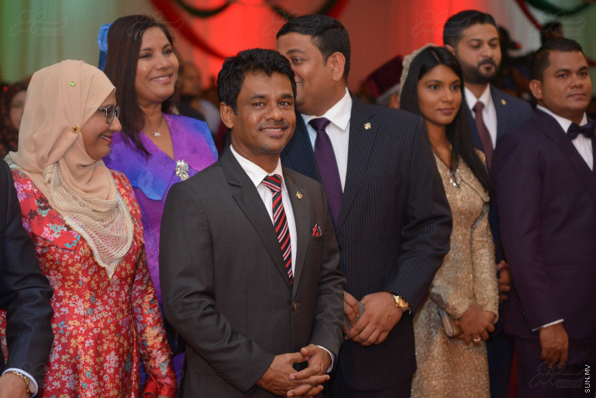 25 ޖުލައި 2018: ދިވެހި ރާއްޖޭގެ 53 ވަނަ މިނިވަންދުވަހުގެ ރަސްމީ ބައްދަލުވުމުގެ ތެރެއިން---ސަން ފޮޓޯ/ މުހައްމަދު އަފްރާހް