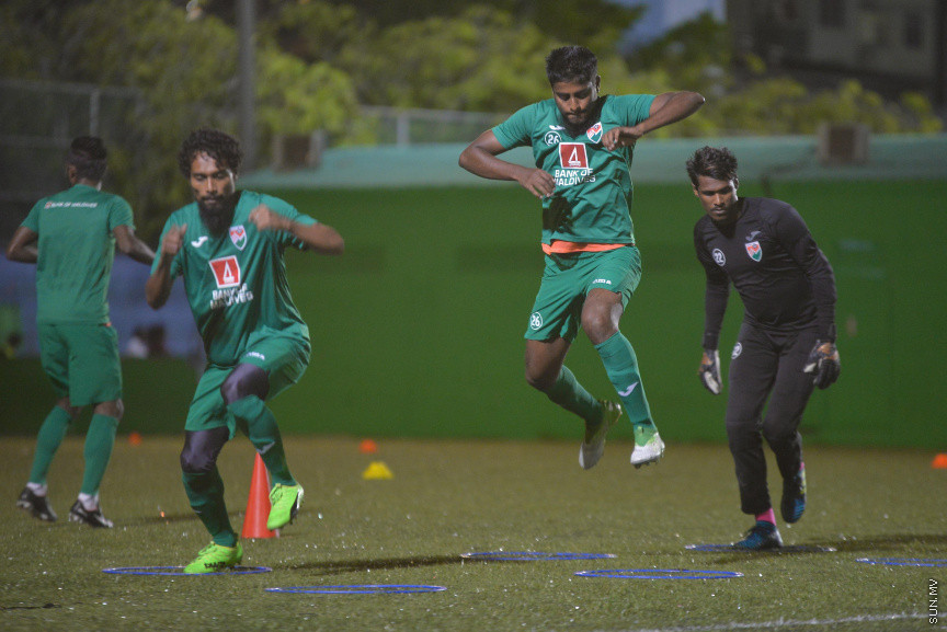 މިއަހަރުގެ ސާފް ޗެމްޕިއަންޝިޕަށް ގައުމީ ޓީމުގެ ފަރިތަކުރުން ތަކުގެ ތެރެއިން---ސަން ފޮޓޯ/ މުހައްމަދު އަފްރާހް