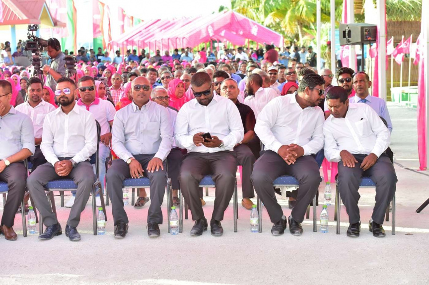 އޮގަސްޓް 8، 2018: ރައީސް ޔާމީން ގއ. ވިލިނގިލި ރައްޔިތުންނާ ބައްދަލުކުރެއްވުން -- ފޮޓޯ/ ރައީސް އޮފީސް